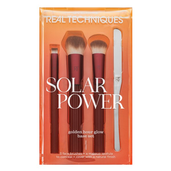 Real Techniques Solar Power Golden Hour Glow Base Set set kistova