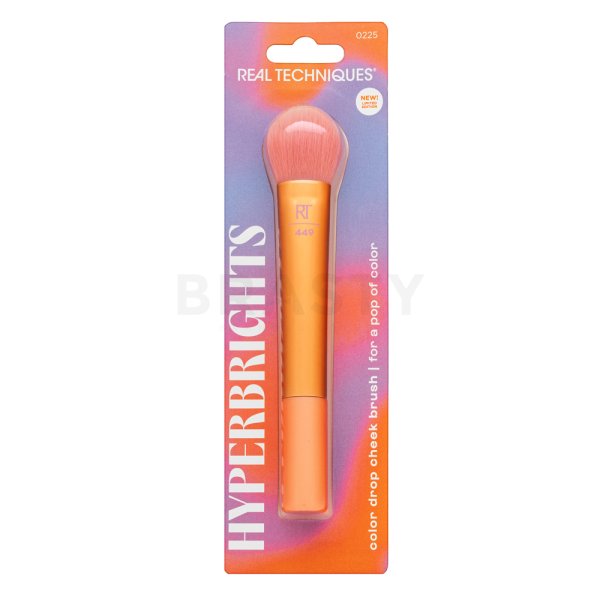 Real Techniques Hyperbrights Color Drop Cheek Brush pensulă pentru blush