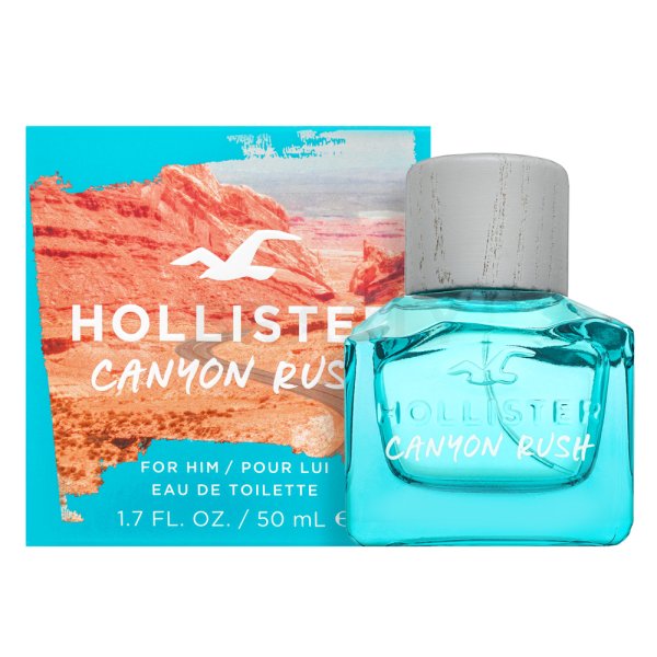 Hollister Canyon Rush Eau de Toilette bărbați 50 ml