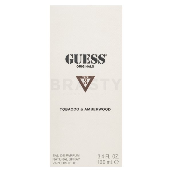 Guess Originals Type 3 Tobacco & Amberwood parfémovaná voda unisex 100 ml