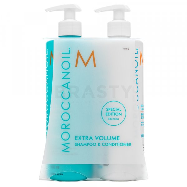 Moroccanoil Volume Extra Volume Shampoo & Conditioner Set sada pro objem vlasů 2 x 500 ml
