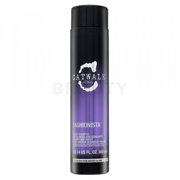 Tigi Catwalk Fashionista Violet Shampoo nourishing shampoo for blond hair 300 ml