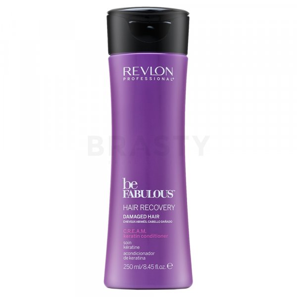 Revlon Professional Be Fabulous Recovery C.R.E.A.M. Keratin Conditioner posilňujúci kondicionér pre poškodené vlasy 250 ml