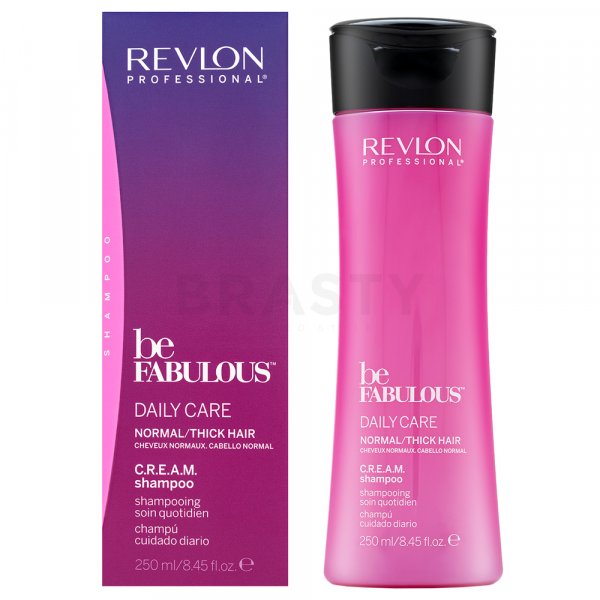Revlon Professional Be Fabulous Normal/Thick C.R.E.A.M. Shampoo sampon hranitor par normal si des 250 ml