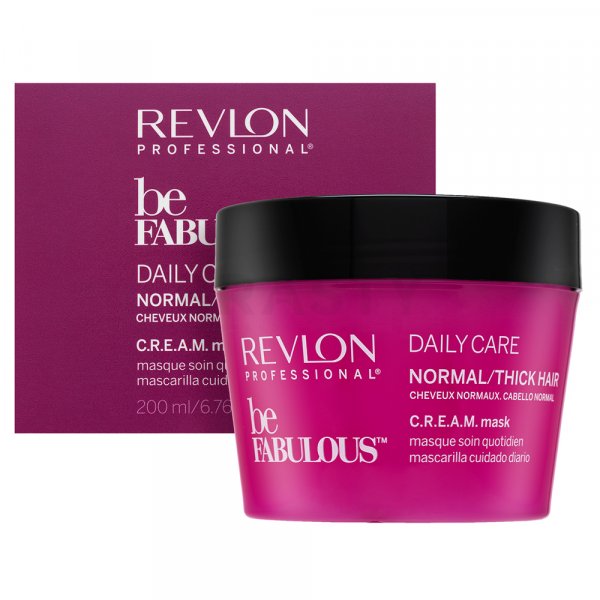 Revlon Professional Be Fabulous Normal/Thick C.R.E.A.M. Mask kräftigende Maske für normal-dickes Haar 200 ml