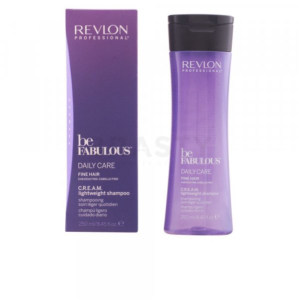 Revlon Professional Be Fabulous Fine C.R.E.A.M. Lightweight Shampoo vyživující šampon pro každodenní použití 250 ml