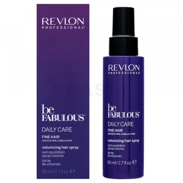 Revlon Professional Be Fabulous Fine Volumizing Spray Texturgebendes Spray für feines Haar ohne Volumen 80 ml