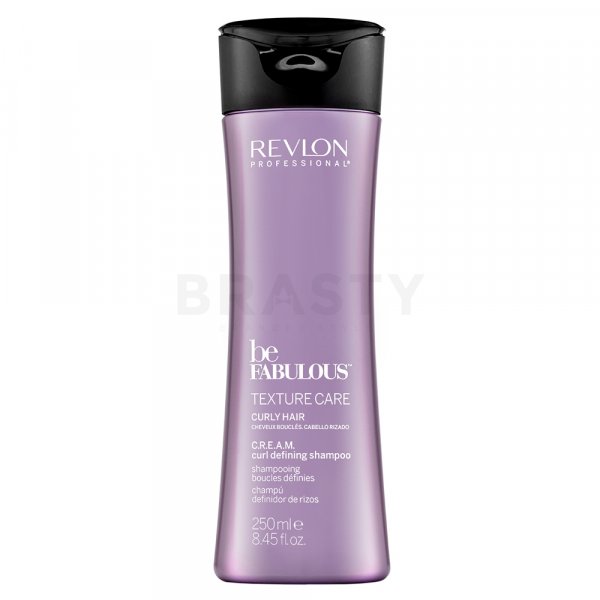 Revlon Professional Be Fabulous Texture Care C.R.E.A.M. Curl Defining Shampoo szampon do włosów falowanych i kręconych 250 ml
