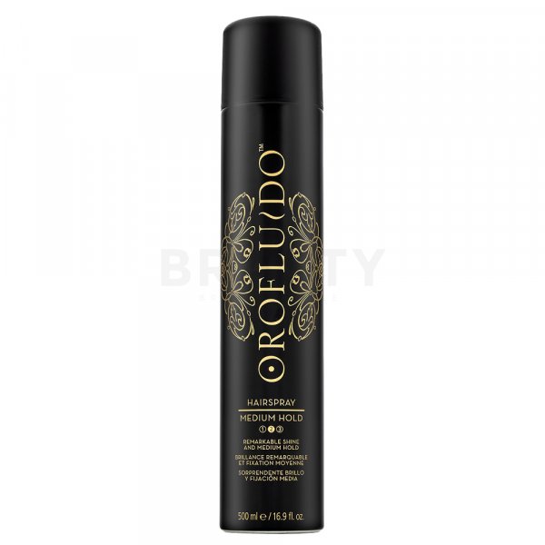Orofluido Hairspray lakier do włosów do średniego utrwalenia Medium Hold 500 ml