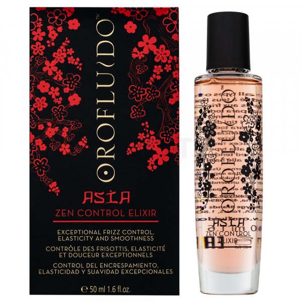 Orofluido Asia Zen Control Elixir olaj hajgöndörödés és rendezetlen hajszálak ellen 50 ml