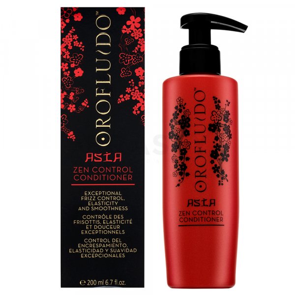 Orofluido Asia Zen Control Conditioner hajsimító kondicionáló hajgöndörödés és rendezetlen hajszálak ellen 200 ml