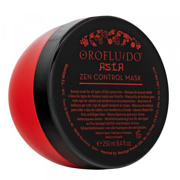 Orofluido Asia Zen Control Mask nourishing hair mask for unruly and damaged hair 250 ml