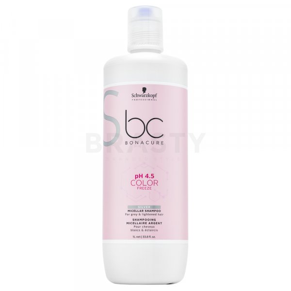 Schwarzkopf Professional BC Bonacure pH 4.5 Color Freeze Silver Shampoo szampon ze srebrnymi refleksami 1000 ml