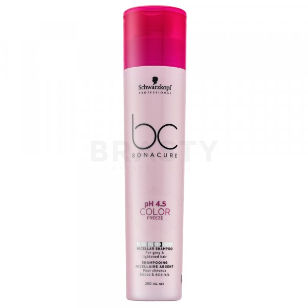 Schwarzkopf Professional BC Bonacure pH 4.5 Color Freeze Silver Shampoo Shampoo mit silbernen Reflexen 250 ml