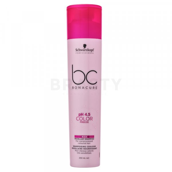 Schwarzkopf Professional BC Bonacure pH 4.5 Color Freeze Micellar Shampoo šampon pro barvené vlasy 250 ml
