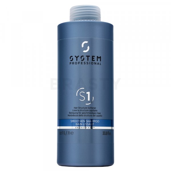 System Professional Smoothen Shampoo wygładzający szampon do włosów grubych i trudnych do ułożenia 1000 ml