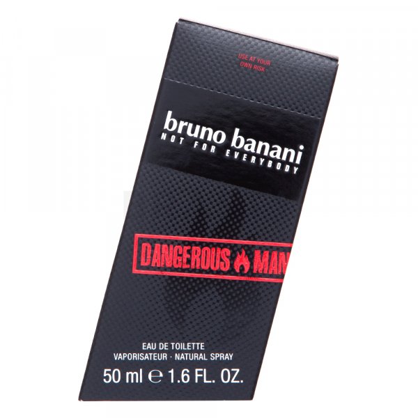 Bruno Banani Dangerous Man Eau de Toilette für Herren 50 ml