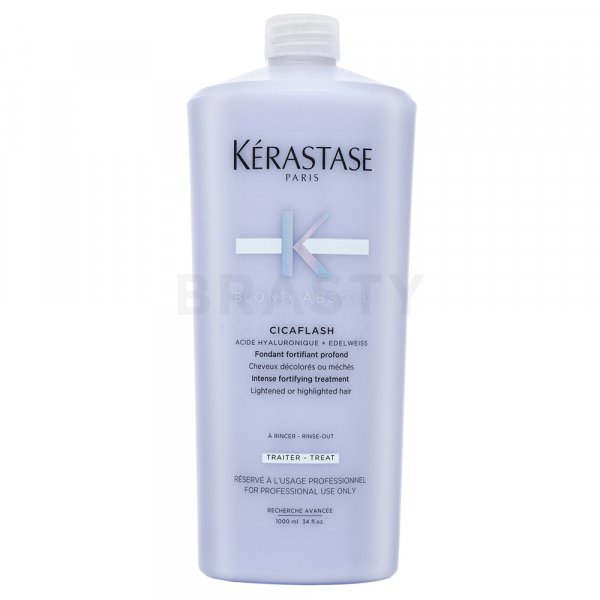 Kérastase Blond Absolu Cicaflash Acondicionador nutritivo Para cabello rubio platino y gris 1000 ml