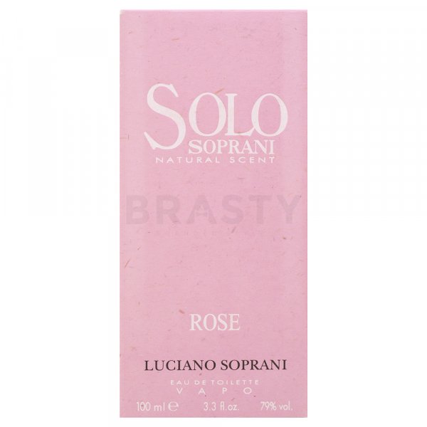 Luciano Soprani Solo Rose Eau de Toilette für Damen 100 ml