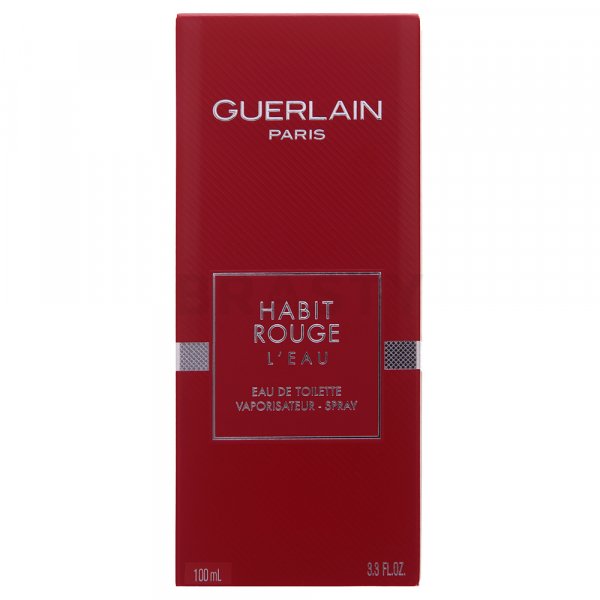 Guerlain Habit Rouge L'Eau Eau de Toilette for men 100 ml