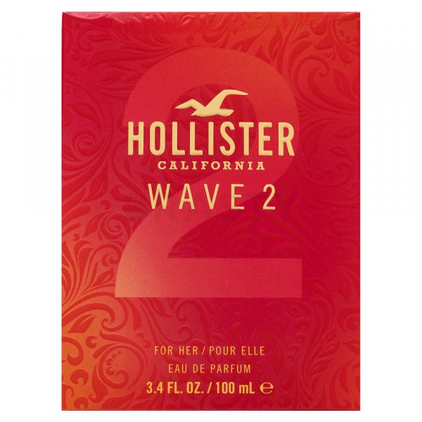 Hollister Wave 2 For Her Eau de Parfum para mujer 100 ml