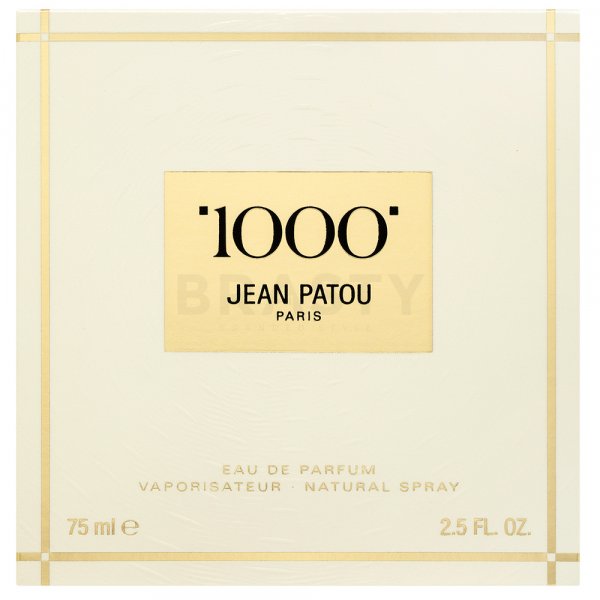 Jean Patou 1000 Eau de Parfum for women 75 ml