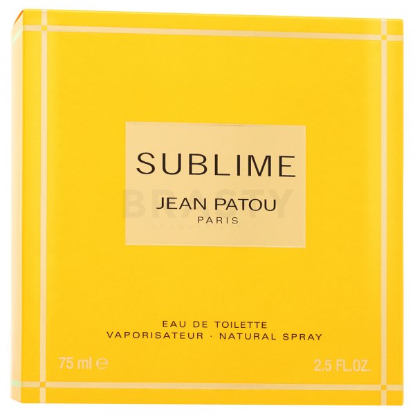 Jean Patou Sublime Eau de Toilette for women 75 ml
