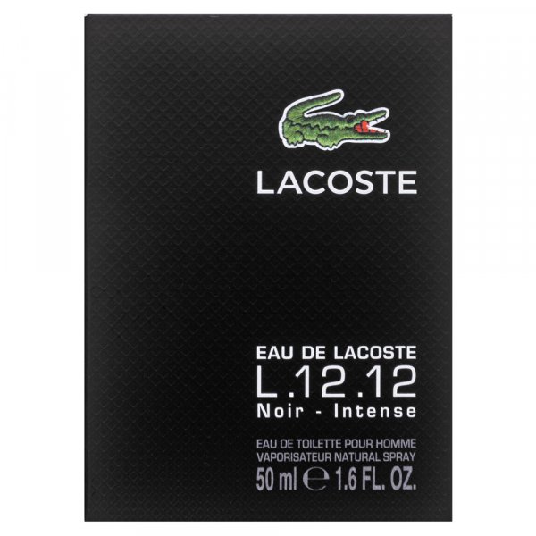 Lacoste Eau de Lacoste L.12.12. Noir Eau de Toilette férfiaknak 50 ml