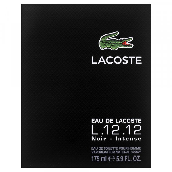 Lacoste Eau de Lacoste L.12.12. Noir Eau de Toilette férfiaknak 175 ml
