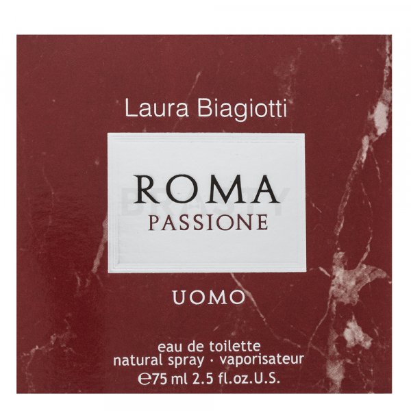 Laura Biagiotti Roma Passione Uomo Eau de Toilette férfiaknak 75 ml