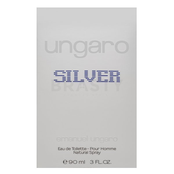 Emanuel Ungaro Ungaro Silver Eau de Toilette for men 90 ml