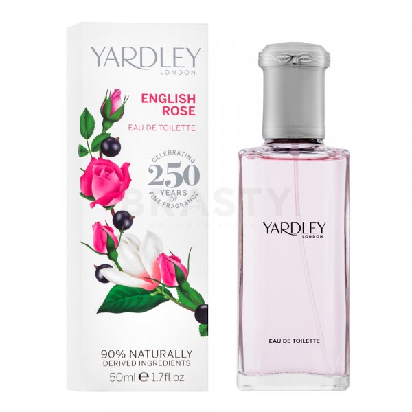 Yardley English Rose Eau de Toilette para mujer 50 ml