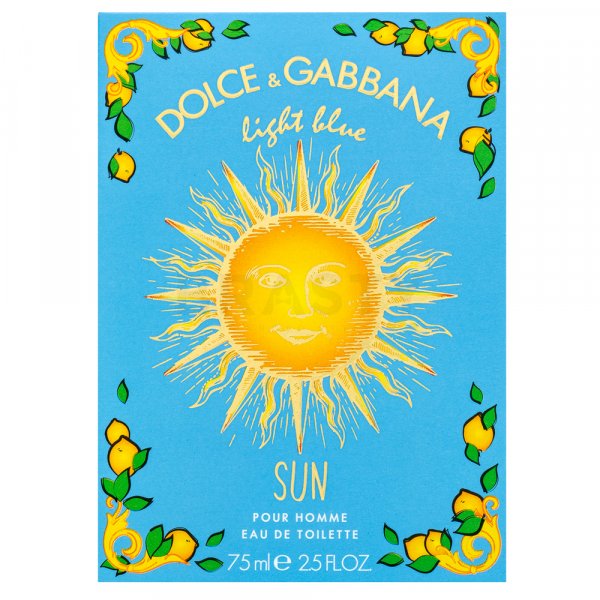 Dolce & Gabbana Light Blue Sun Pour Homme Eau de Toilette bărbați 75 ml