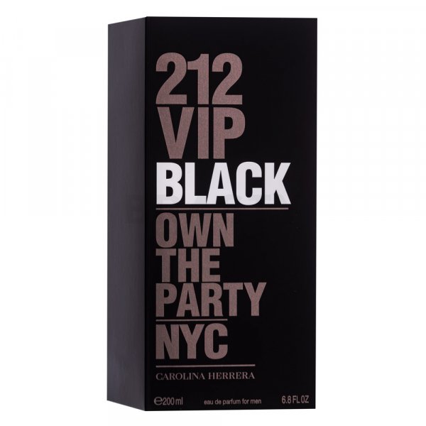 Carolina Herrera 212 VIP Black Eau de Parfum bărbați 200 ml