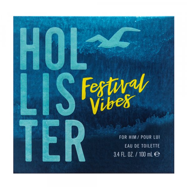 Hollister Festival Vibes for Him Eau de Toilette férfiaknak 100 ml