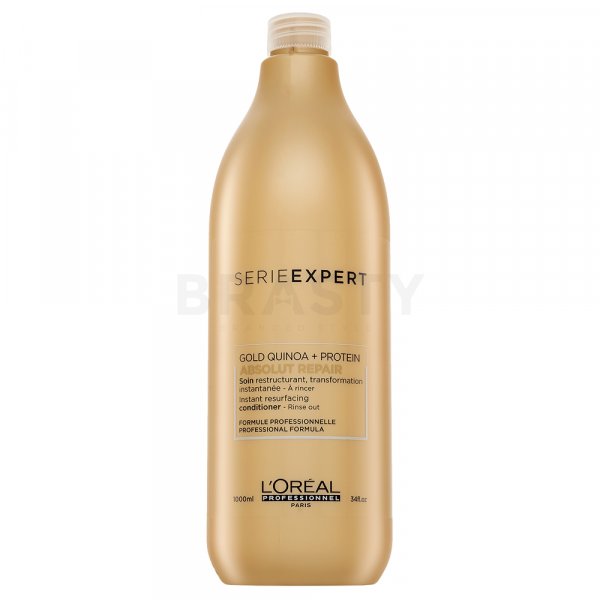 L´Oréal Professionnel Série Expert Absolut Repair Gold Quinoa + Protein Conditioner balsam pentru păr foarte deteriorat 1000 ml