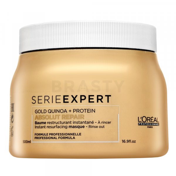 L´Oréal Professionnel Série Expert Absolut Repair Gold Quinoa + Protein Masque maschera per capelli molto danneggiati 500 ml