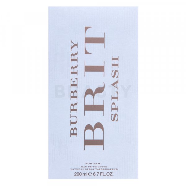Burberry Brit Splash Eau de Toilette für Herren 200 ml