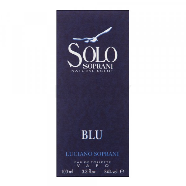 Luciano Soprani Solo Blu Eau de Toilette para hombre 100 ml