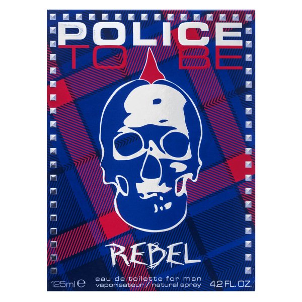 Police To Be Rebel Eau de Toilette férfiaknak 125 ml