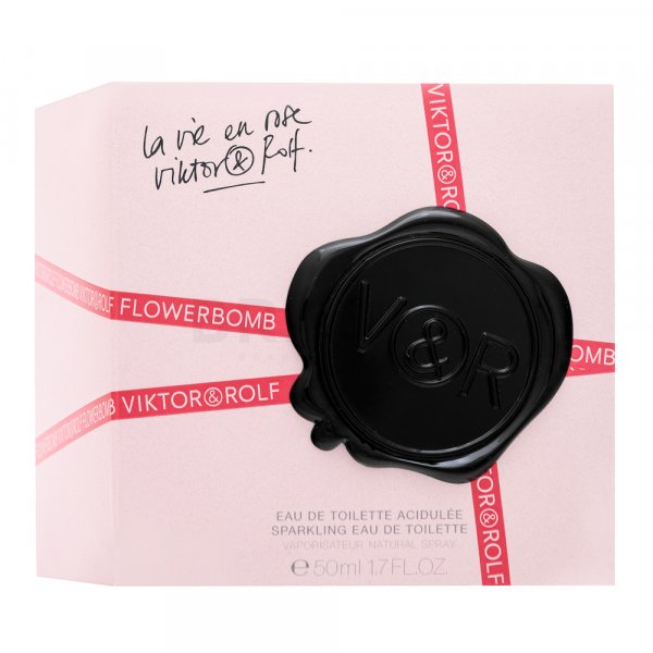 Viktor & Rolf Flowerbomb La Vie En Rose Sparkling Eau de Toilette nőknek 50 ml