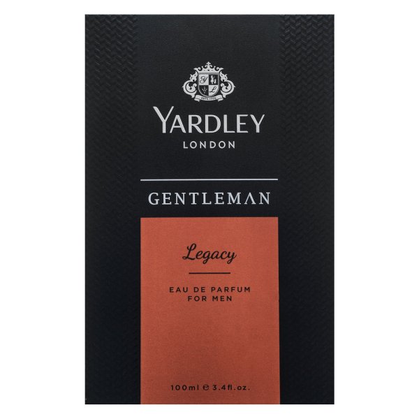 Yardley Gentleman Legacy Eau de Parfum voor mannen 100 ml