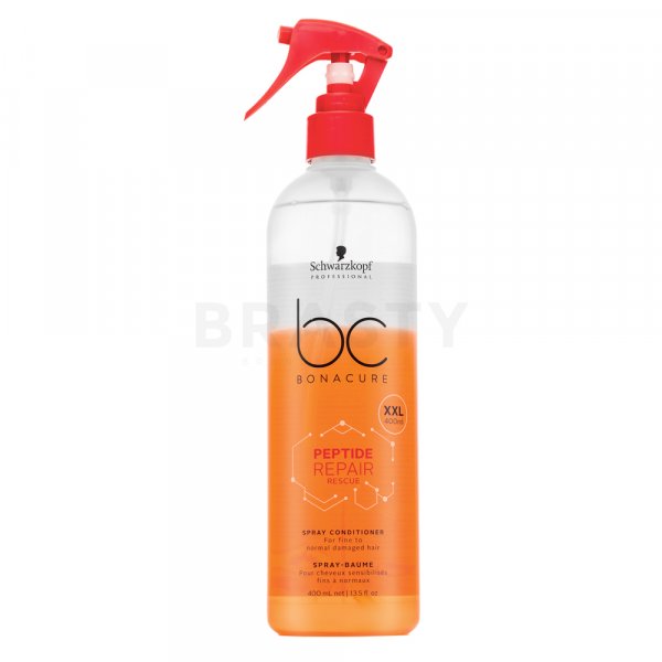 Schwarzkopf Professional BC Bonacure Peptide Repair Rescue Spray Conditioner odżywka bez spłukiwania do włosów zniszczonych 400 ml