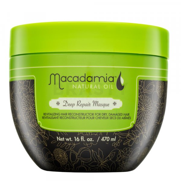 Macadamia Natural Oil Deep Repair Masque mască hrănitoare de păr pentru păr deteriorat 470 ml