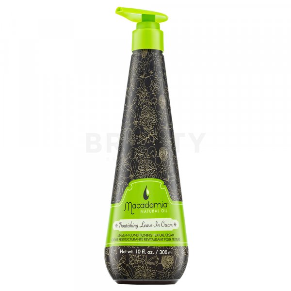 Macadamia Natural Oil Nourishing Leave In Cream nourishing leave-in cream for unruly and damaged hair 300 ml