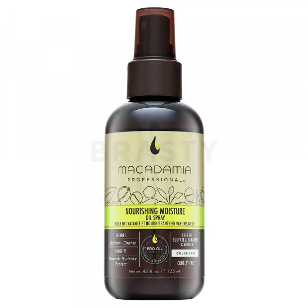 Macadamia Professional Nourishing Moisture Oil Spray spray per capelli per capelli danneggiati 125 ml