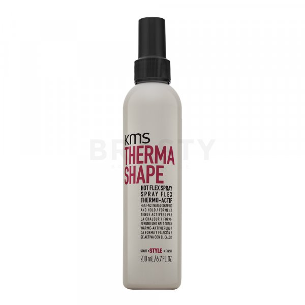 KMS Therma Shape Hot Flex Spray termoaktívny sprej pre tepelnú úpravu vlasov 200 ml