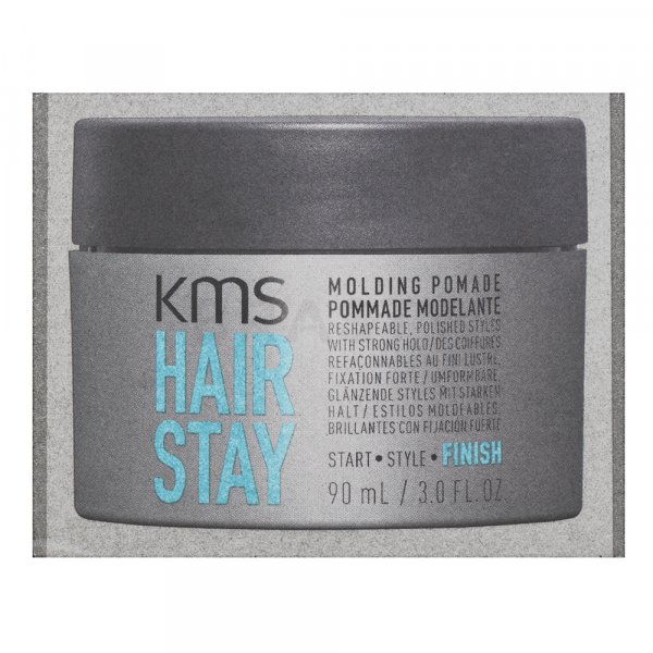 KMS Hair Stay Molding Pomade pomáda na vlasy pro uhlazení a lesk vlasů 90 ml