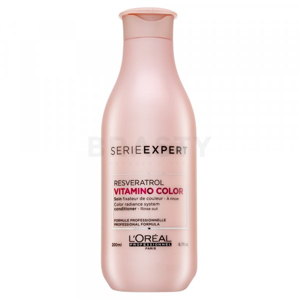 L´Oréal Professionnel Série Expert Vitamino Color Resveratrol Conditioner conditioner for gloss and protection of dyed hair 200 ml