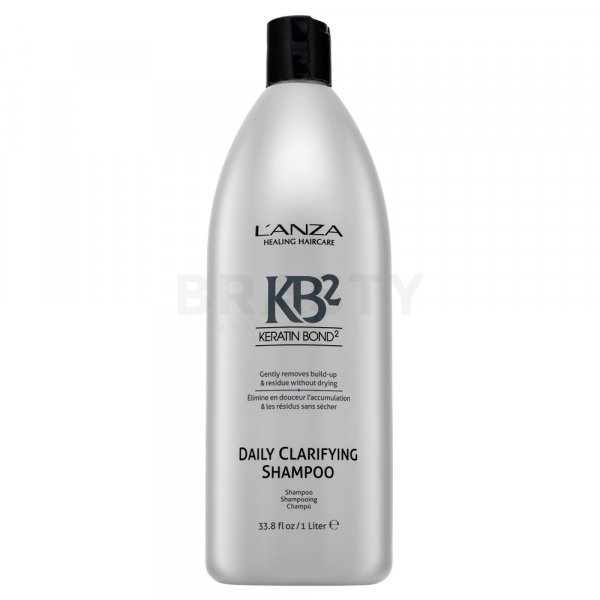 L’ANZA Healing KB2 Daily Clarifying Shampoo Pflegeshampoo zur Regeneration, Nahrung und Schutz des Haares 1000 ml